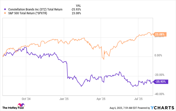 STZ Total Return Level Chart