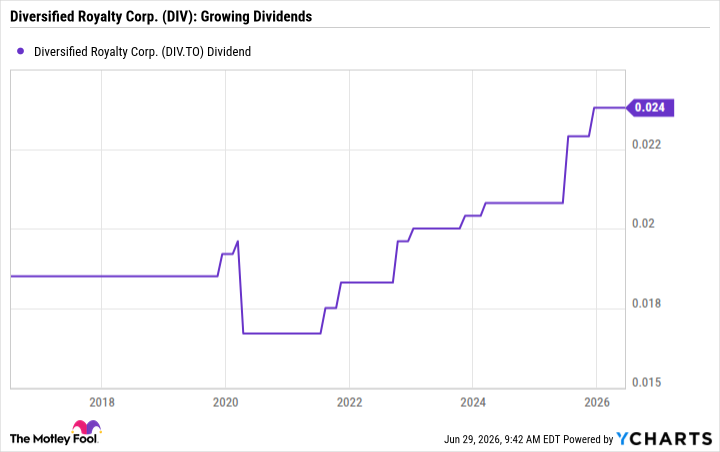 DIV Dividend Chart